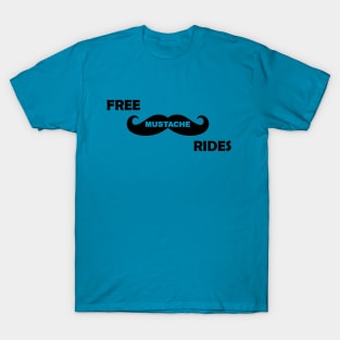 Free Mustache Ride T-Shirt